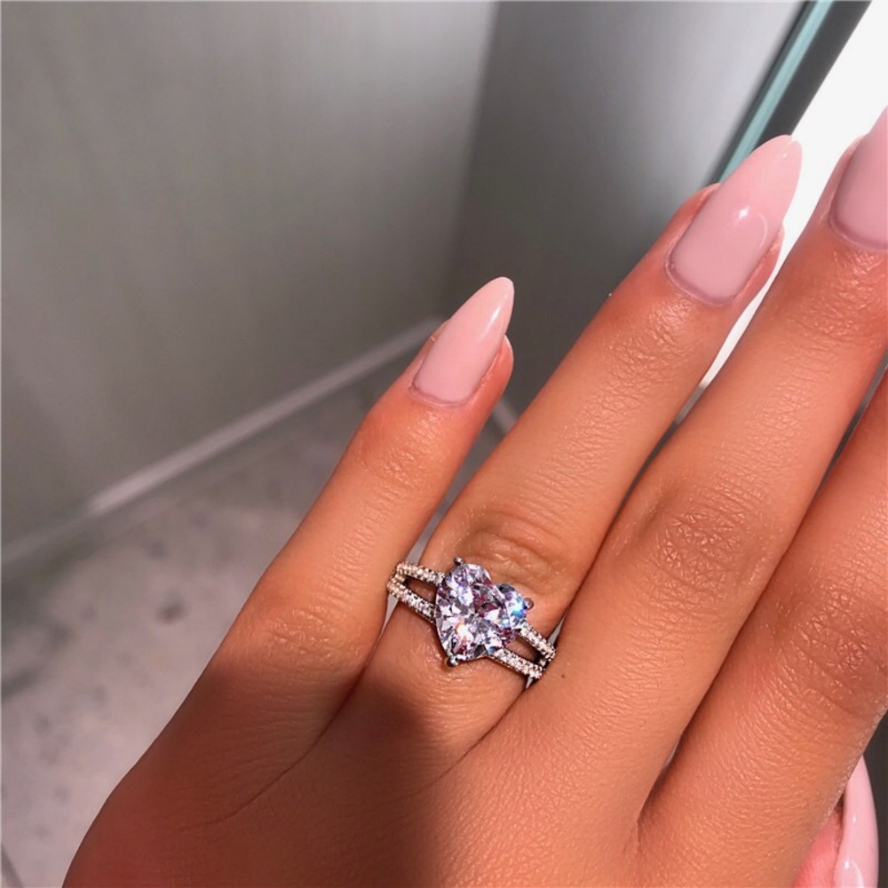 925 Sterling Silver Heart Ring